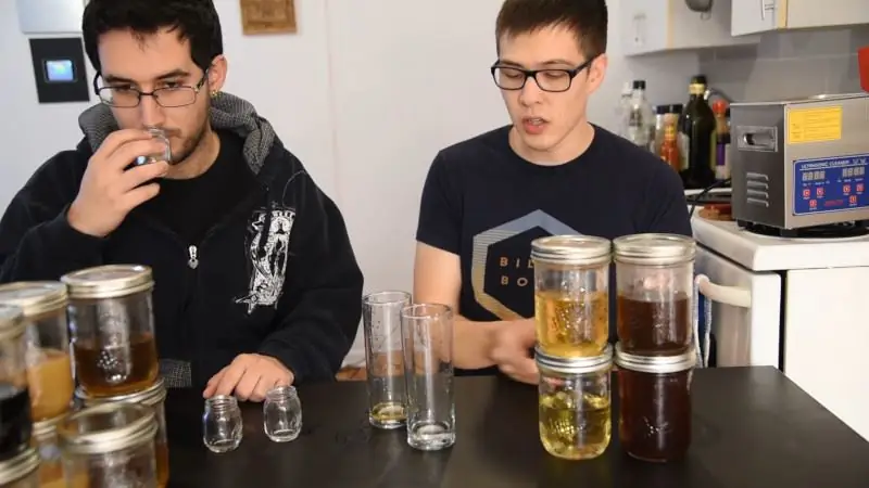 Состаривание алкоголя за 30 минут