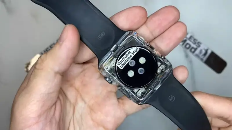 Apple Watch получили индивидуальный прозрачный корпус