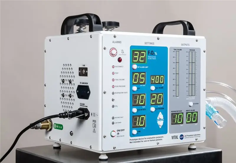 FDA одобрило аппарат ИВЛ, разработанный Лабораторией реактивного движения НАСА