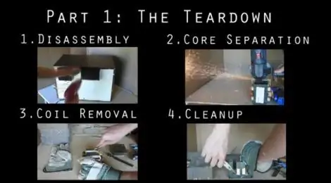 Серия учебных пособий показывает вам все, что вам нужно, чтобы спасти трансформаторы от микроволновых печей