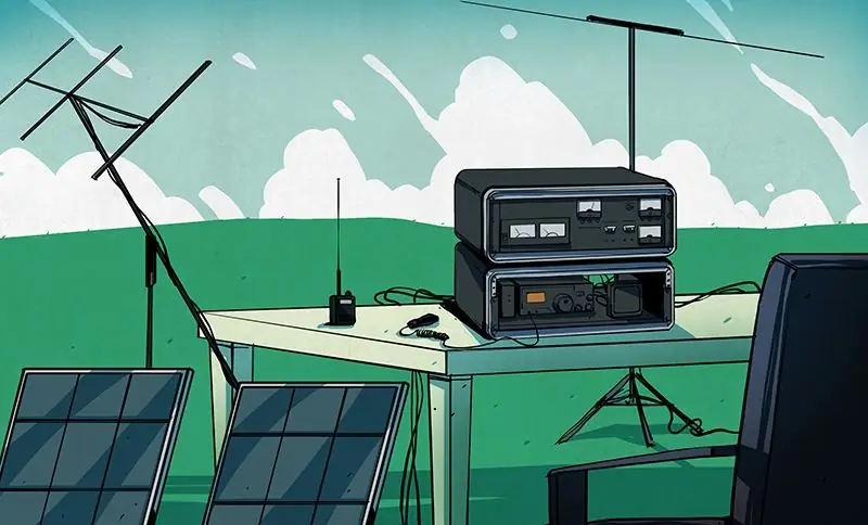 Общественная деятельность радиолюбителей – вознаграждающая и полезная