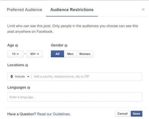 Facebook-аудитория-оптимизация-ограничения Facebook-аудитория-оптимизация-ограничения
