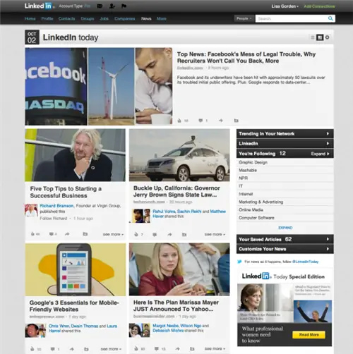 LinkedIn сегодня 600x602