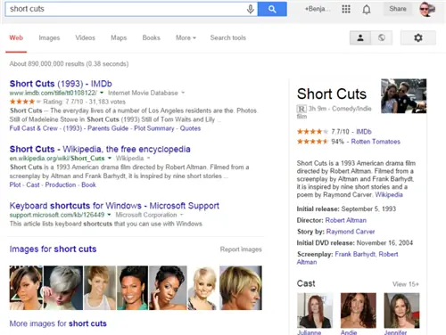 Ярлыки поисковой выдачи