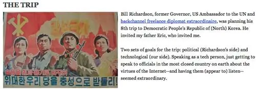 После поездки в Северную Корею дочь Эрика Шмидта затмила отца своими рассказами о путешествиях