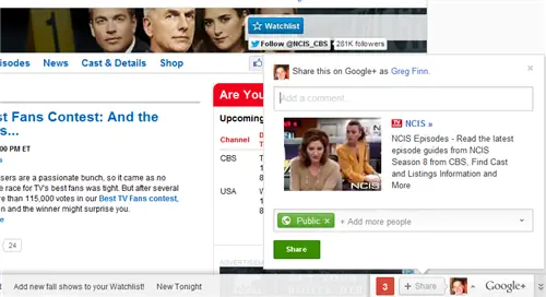 Гибридный бар Google+/Meebo замечен в дикой природе