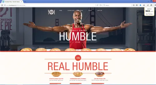 Мини-сайт Wix.com