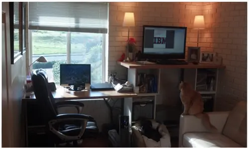 Рабочее место Мишель Киллебрю