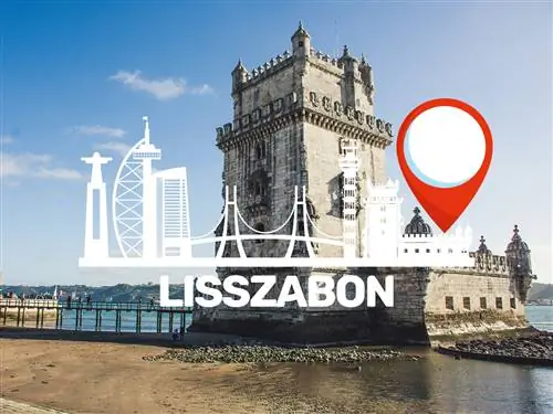 Быстрое посещение города, теперь на столе в Лиссабоне
