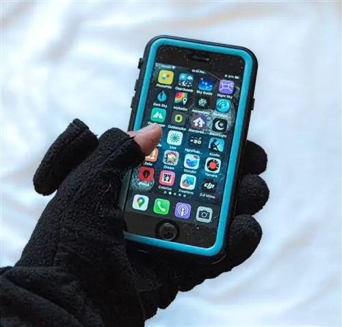 Флисовые перчатки Palmyth для фотографии