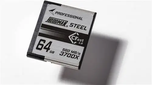 Карты памяти CFast 2.0