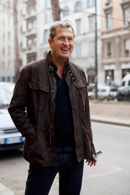 Портрет Марио Тестино работы Скотта Шумана