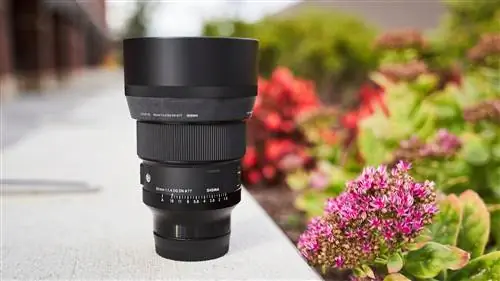 Sigma 85mm f/1.4 сияет красивым боке и разделением фона