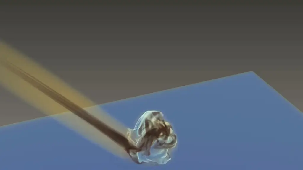 Околоземные объекты: удар астероида в море