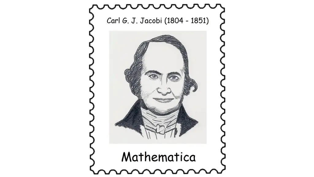 Карл Г.Дж. Якоби (1804 г