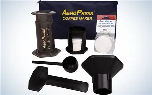 Кофеварка AeroPress с большой сумкой для кофе и эспрессо