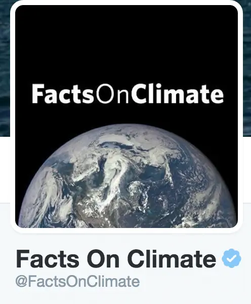 Белый дом создал новую учетную запись в Твиттере, посвященную фактам об изменении климата