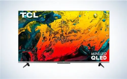 TCL Mini Smart Google TV на белом фоне TCL Mini Smart Google TV на белом фоне
