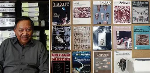 Бальдомеро Оливера и журналы с его исследованиями Бальдомеро Оливера и журналы с его исследованиями