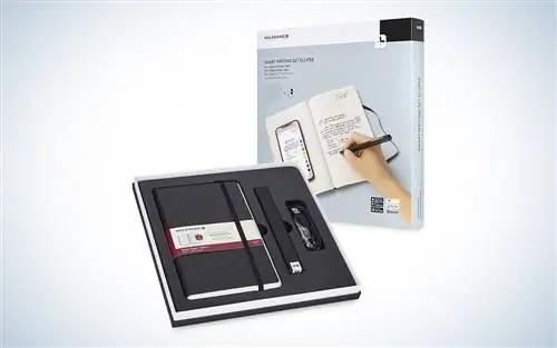 Умный набор для письма Moleskine Pen+ Ellipse - один из лучших подарков для девочек-подростков.