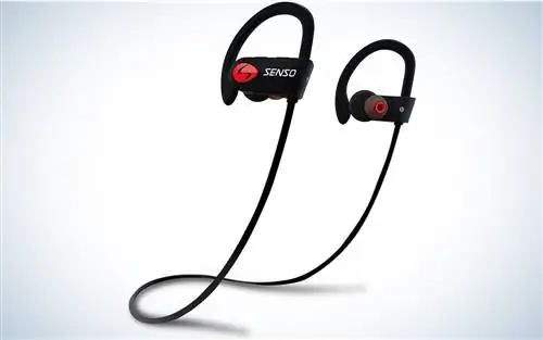 Наушники SENSO Bluetooth, лучшие беспроводные спортивные наушники с микрофоном IPX7 Водонепроницаемые HD-стереонаушники с защитой от пота для тренировок в тренажерном зале 8-часовые наушники с шумоподавлением от батареи (серые / черные), маленькие Наушники SENSO Bluetooth, лучшие беспроводные спортивные наушники с микрофоном IPX7 Водонепроницаемые HD-стереонаушники с защитой от пота для тренировок в тренажерном зале 8-часовые наушники с шумоподавлением от батареи (серые / черные), маленькие