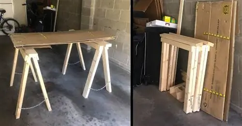 Создайте переносное рабочее место, собрав собственные складные пилы