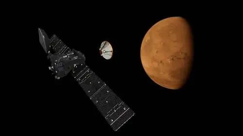 ExoMars Trace Gas Orbiter и разделение Скиапарелли