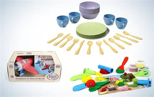 Зеленые игрушки предложения