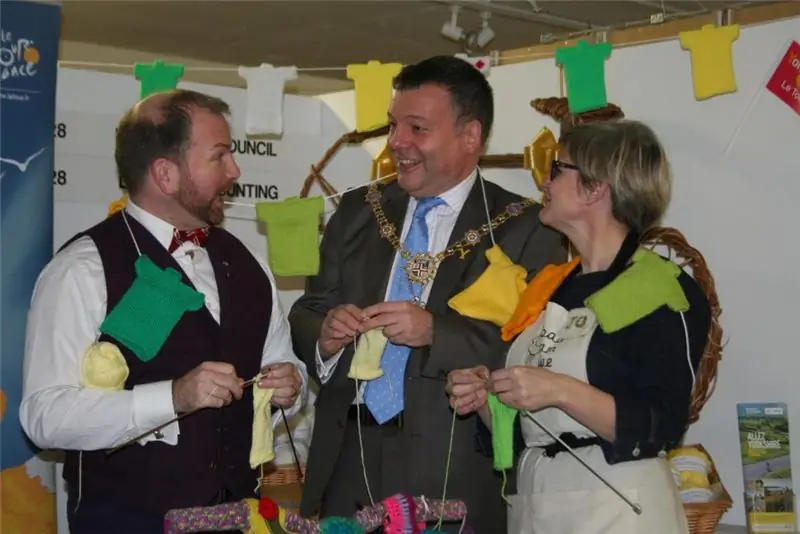 Последний призыв к вязаной овсянке TdF, чтобы помочь Харрогейту приветствовать велосипедистов