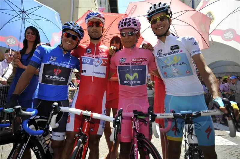 Джиро д'Италия, этап 21: Найро Кинтана побеждает в общем зачете, этап достался Луке Мезгеку