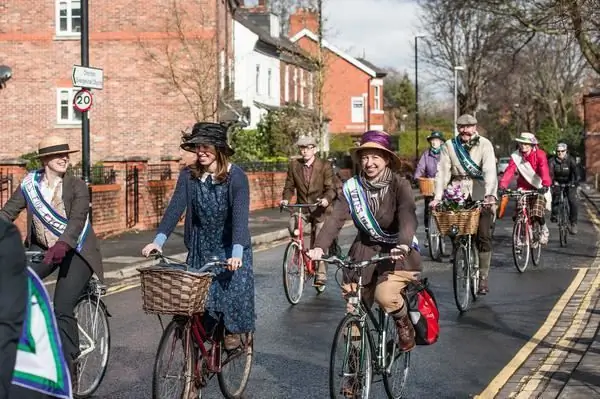 Manchester Suffragette Ride направлена на устранение гендерного разрыва в велоспорте