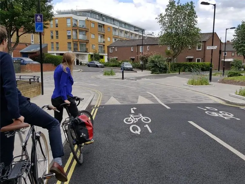 Первый в Лондоне велосипедный маршрут Quietway официально открыт от Гринвича до Ватерлоо