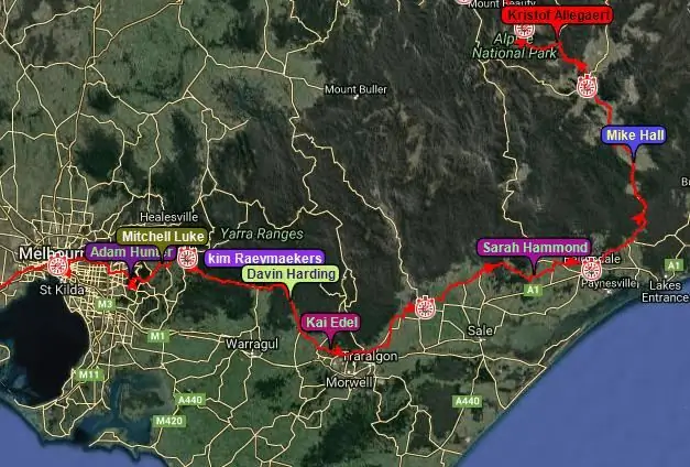 Indian Pacific Wheel Race: Кристоф Аллегаерт по-прежнему лидирует Майка Холла, поскольку пара выходит в финал на 1000 км