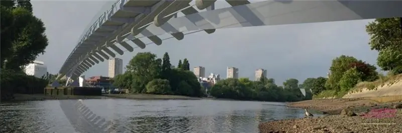 Пешеходный мост Брентфорд Гейт 03