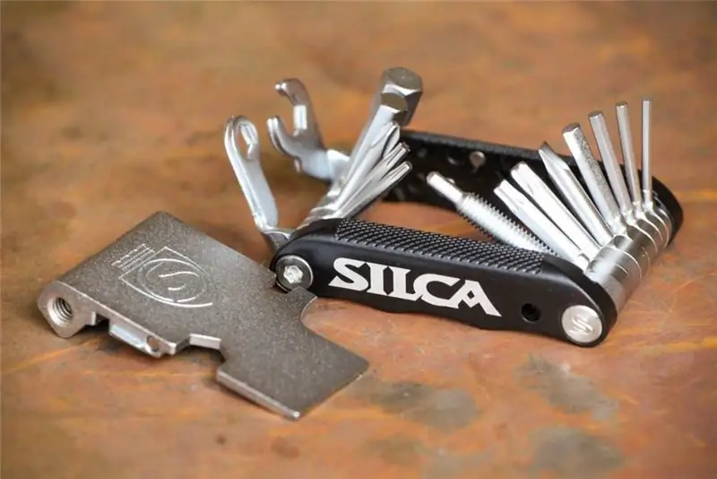 Итальянский армейский нож Silca Venti Multi Tool - open