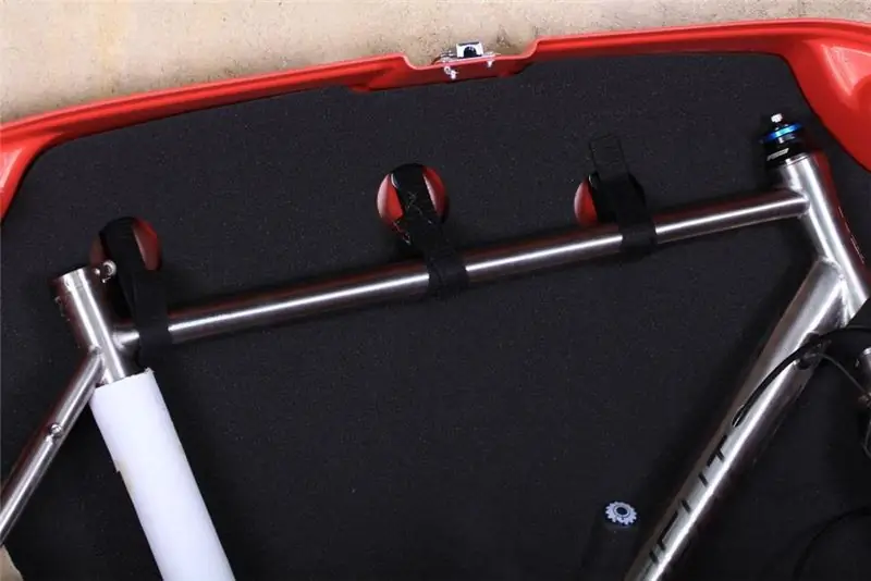 Bonza Bike Box - ремни для рамы