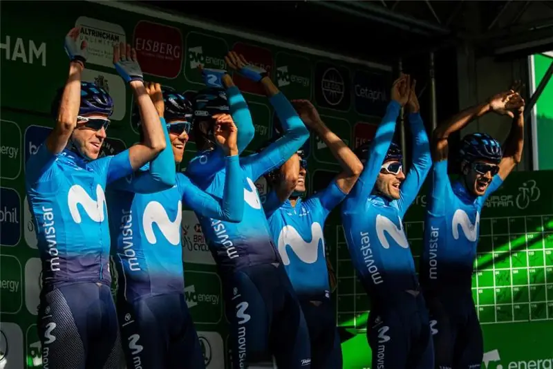 Команда Movistar (Зак Уильямс: SWpix.com)