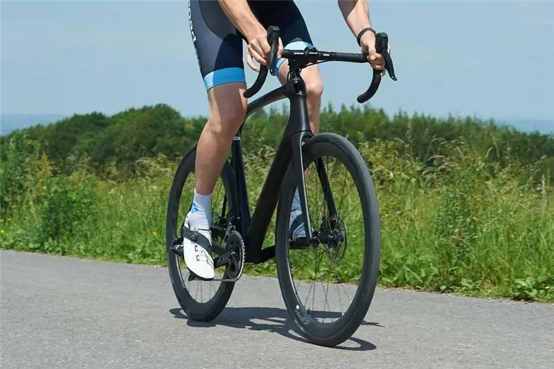 Рама Trek Domane SL Disc 2021 - езда 3