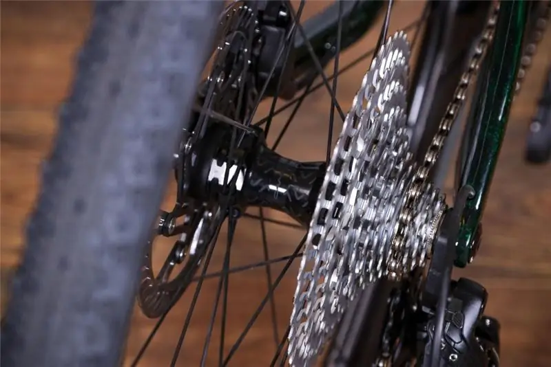 2022 Campagnolo Levante гравийная колесная пара - задняя втулка