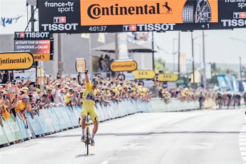 2022 Тур де Франс, четвертый этап (Зак Уильямс/SWpix.com)