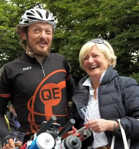 С очень гордой и счастливой мамой Пэт