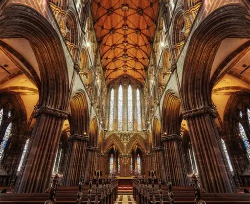 Интерьер собора Глазго