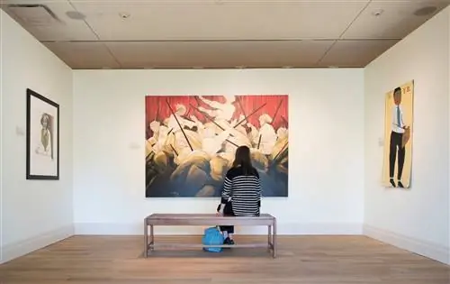 Под витражным куполом изящного здания Художественный музей Гиббса демонстрирует поразительное