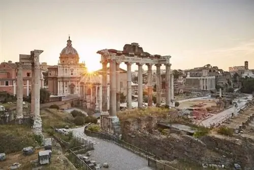 Римский форум на рассвете