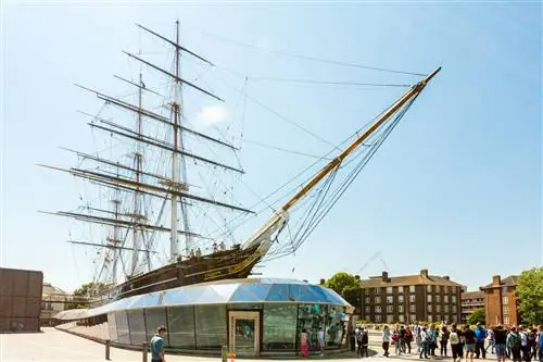 Созданная в 1869 году, Cutty Sark была одной из самых быстрых машинок для стрижки чая в мире. Его