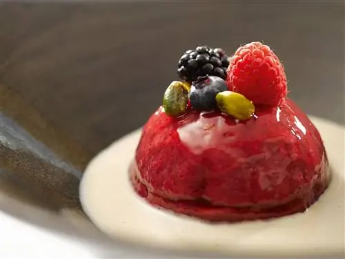 Летний ягодный пудинг.