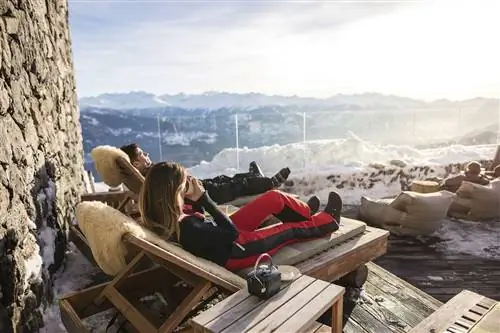 Апре-ски в отеле Chetzeron Crans-Montana