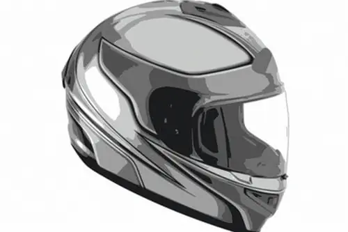 Как удалить царапины с визора шлема