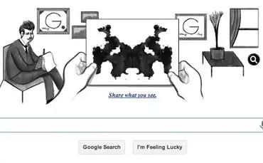 Google Doodle проводит тест Роршаха
