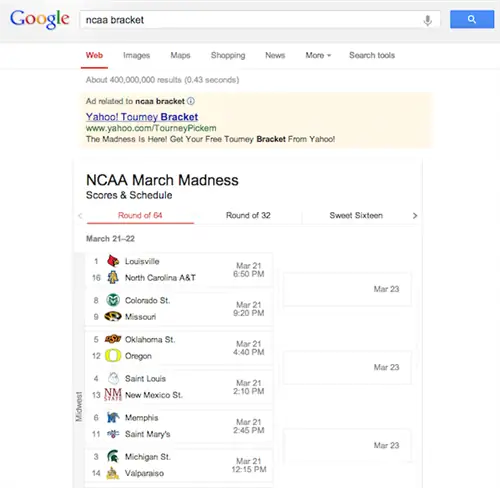 ncaa-bracket-google-поиск